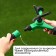3-fly spray, under the connector, on wheels, ABS plastic, Greengo