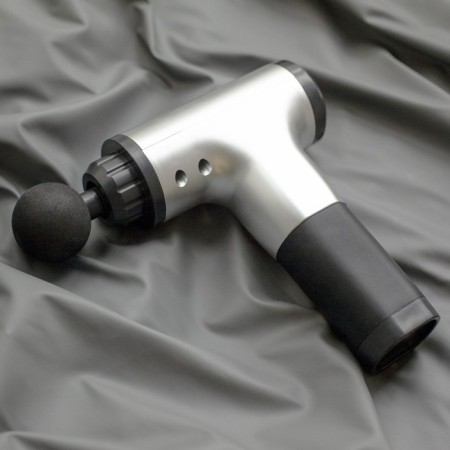 Body massage Luazon LEM-42, percussion, 4 nozzles, 6 speeds, from the battery