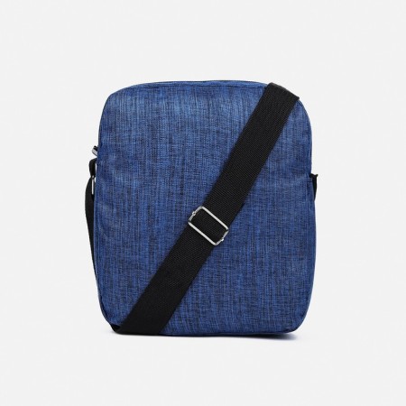Set of men's backpack on a zipper with USB, external pocket, cosmetic bag, bag, blue color-11