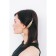 Liberty-automatic hairpin "Liberty" feather, 11 cm, gold