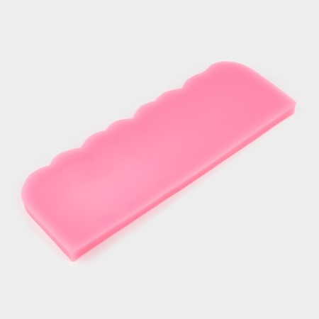 Mold "openwork hearts", silicone, 18 × 6 × 0.8 cm, color mix-2
