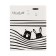 Notebook of 18 sheets in the Meshu Black & White cage, cover coated cardboard, VD-LK, OFSET Block, MIX