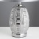 E14 40W chrome 22.5x22.5x35 cm Risalux