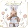 Soft toy "Little Friend", bunny in a dress, color mix