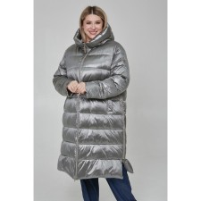 Female coat, size 60, gray color