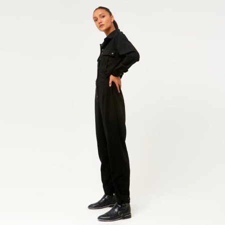 Combineson Women's Minaku: Casual Collection, Black Color, size 50-1