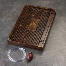 Tray for the tea ceremony, chaban, 43 x 28.5 x 5 cm, Japanese oak
