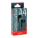 Smartbuy A4 SBE-011K headphones, vacuum, 95 dB, 16 Ohm, 3.5 mm, 1 m, black
