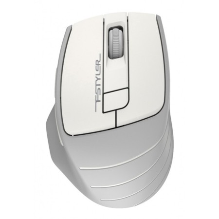 Mouse A4Tech FSTYLER FG30 White/Gray Optical (2000DPI) wireless USB (6but)