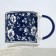 Royal Garden ceramic mug, 350 ml, blue color
