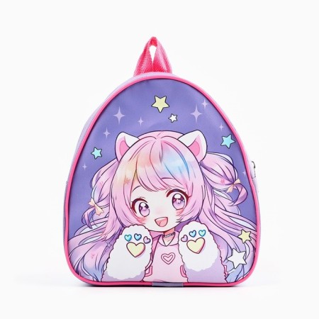 Gift set with a backpack + set of molds for games in the sand "Anime"-5