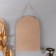 Hooks decorative wood "Veska in a vase" 2.5x16x23.5 cm