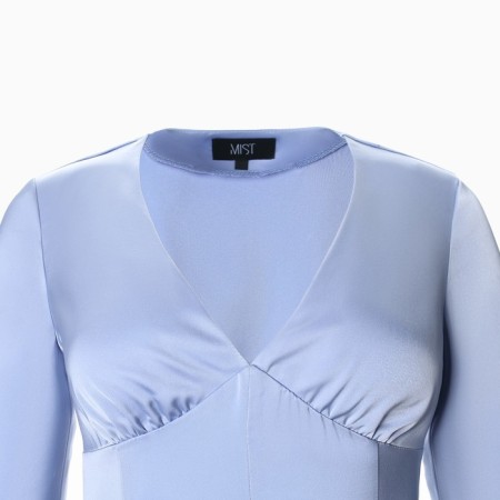 Women's silk dress Mist: Classic Collection p. 46, blue color-8