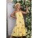 Women's dress, size 52, yellow color