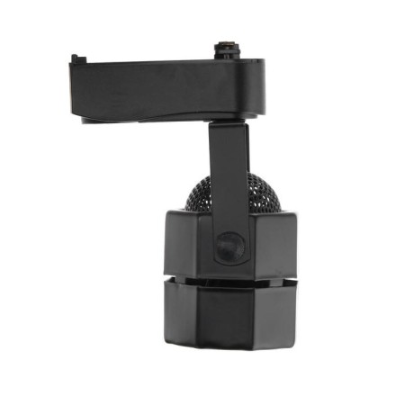 Track lamp for the GU5.3 lamp, eight faces, black body-1