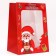 Gift package with the window "Santa Claus", 25 x 35 x 18 cm, red