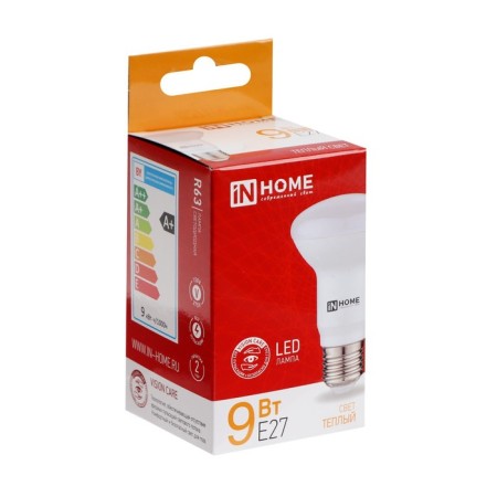 LED lamp In Home Led-R63-VC, 9 W, 230 V, E27, 3000 K, 810 lm-1
