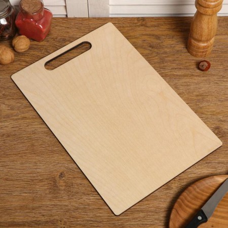 Dresser Bilateral, rectangular board, cut -out handle, 34 × 23 × 0.6 cm-2