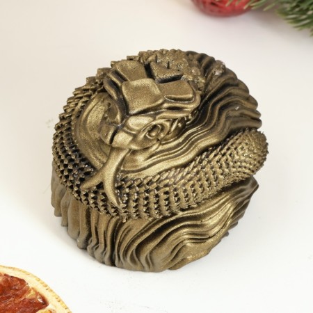 Figure "Snake Predator" Bronze, 8x7x7cm-1