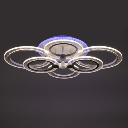Люстра с ПДУ 1888/6 LED 108Вт диммер белый 44х62х12 см BayerLux-3