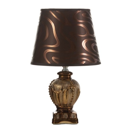 Filicia table lamp E14 40W chocolate-gold 20x20x34cm Risalux-5
