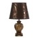 Filicia table lamp E14 40W chocolate-gold 20x20x34cm Risalux