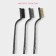 A set of shade of the share, 3 pcs: brass, steel, nylon