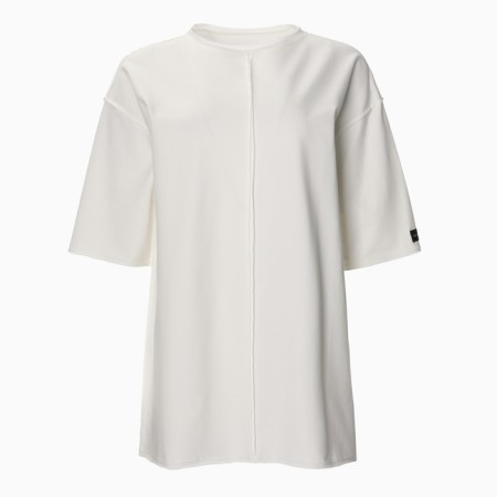 Women's T-shirt MIST BASE, L-XL size, milk color-1