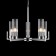 Suspended lamp Freya Fr5214PL-05CH ADELINE, 550x550x730 mm, E14, 5x60W, color chromium