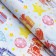 Glossy packaging paper "Bright holiday", bilateral, 0.49 x 0.7 m