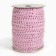 Hypyur pink braid with sequins, width 1.3 cm, 548 m