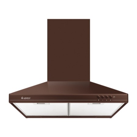 GEFEST hood in 10 K47, dome, 300 m3/h, 3 speeds, brown-1