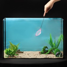 Aquarium round -up round, 31.5 cm, Ø7.2 cm, mix of flowers