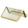 Calligrata business cards, mesh, metal, gold