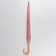 Umbrella - semi -automatic “pastel” cane, 16 knitting needles, r = 52 cm, pink color