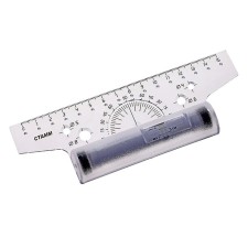 Risshin ruler 15 cm Istanm, transparent, plastic video