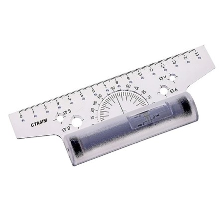 Risshin ruler 15 cm Istanm, transparent, plastic video