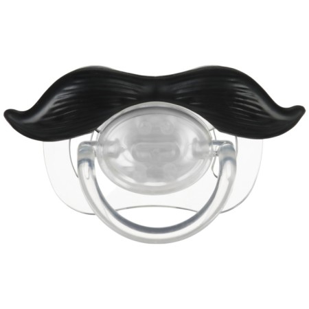Silicone orthodontic dummy "Bear", from 0 months, with a cap-2