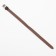 Watch strap, female, 10 mm, genuine leather, brown