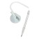Ballic handle 0.5 mm on the stand "Stop" with Velcro and cord, blue rod, white body