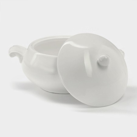 Porcelain Fantasis Magistro "Blanche", 600 ml, 20.5 × 15 cm, white color-3