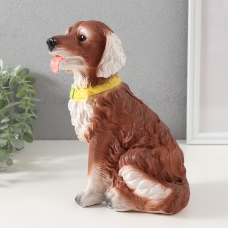 Piggy bank "Dog Tuzik" brown, 21.5 cm-4