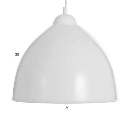 Bayerlux suspension Bayerlux "Andriana 2" 1x15W E27 white 30x30x21 (+50) cm-5