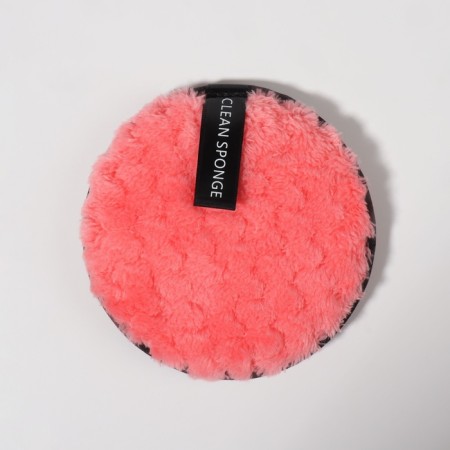 Washing sponge, d = 11 cm, with a suspension, color mix-6