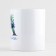 Ceramic mug "A - Anna", 320 ml, white color