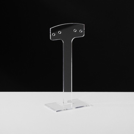 Earrings stand (2 pairs), 5 × 3 × 10 cm, 2 mm plexiglass, in a protective film-1