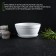 A pot with a stand "Alice", 1.5 l, white color