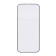 Protective glass for iPhone 16 Pro, 9h, 0.33 mm, black frame