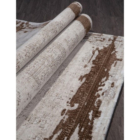 Rectangular carpet Karmen Hali Panama, size 234x340 cm, color Brown/Brown-1