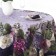 Set of table "Ethel" Flower Study, tablecloth 180x150 cm, napkins 40x40 cm-8 pcs, 100% cotton